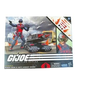G.I. Joe Classified Series Scrap Iron and Anti-Armor Drone Figure F7746